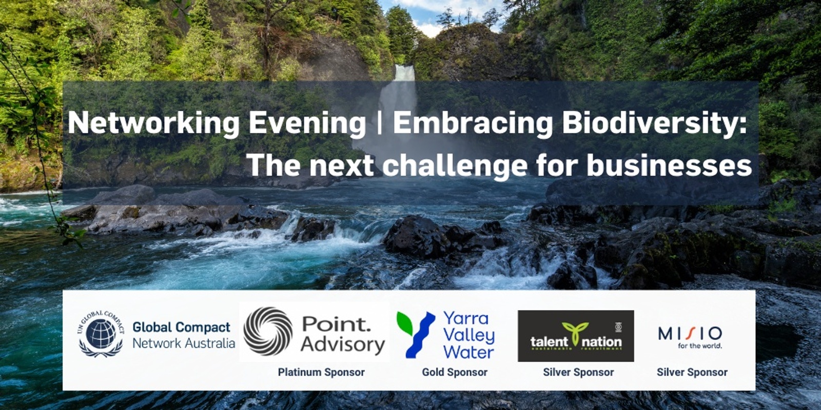 UN Global Compact Network Australia Networking Evening | Embracing Biodiversity: The next challenge for businesses