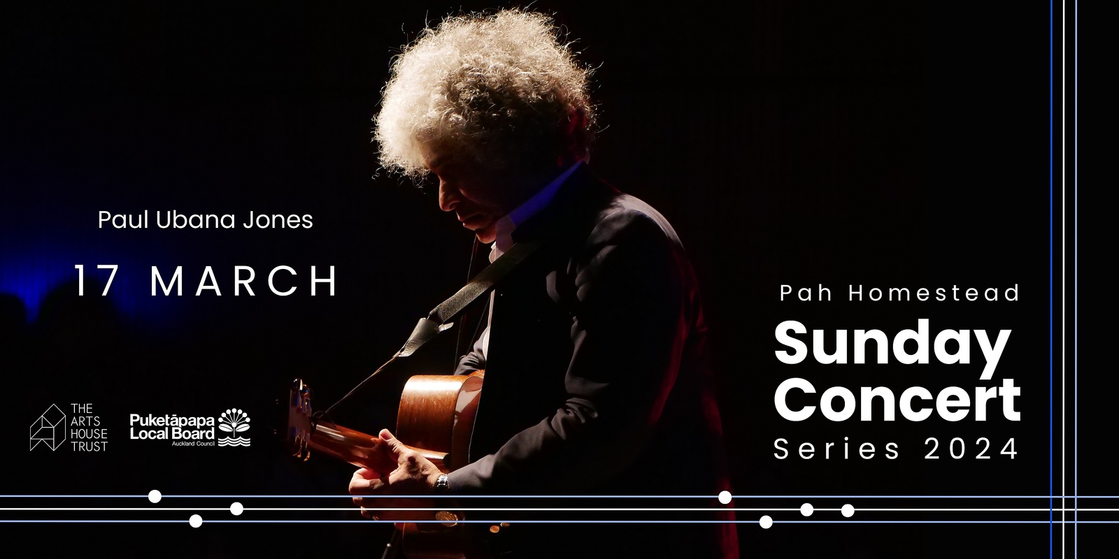 Banner image for Sunday Concert Series: Paul Ubana Jones