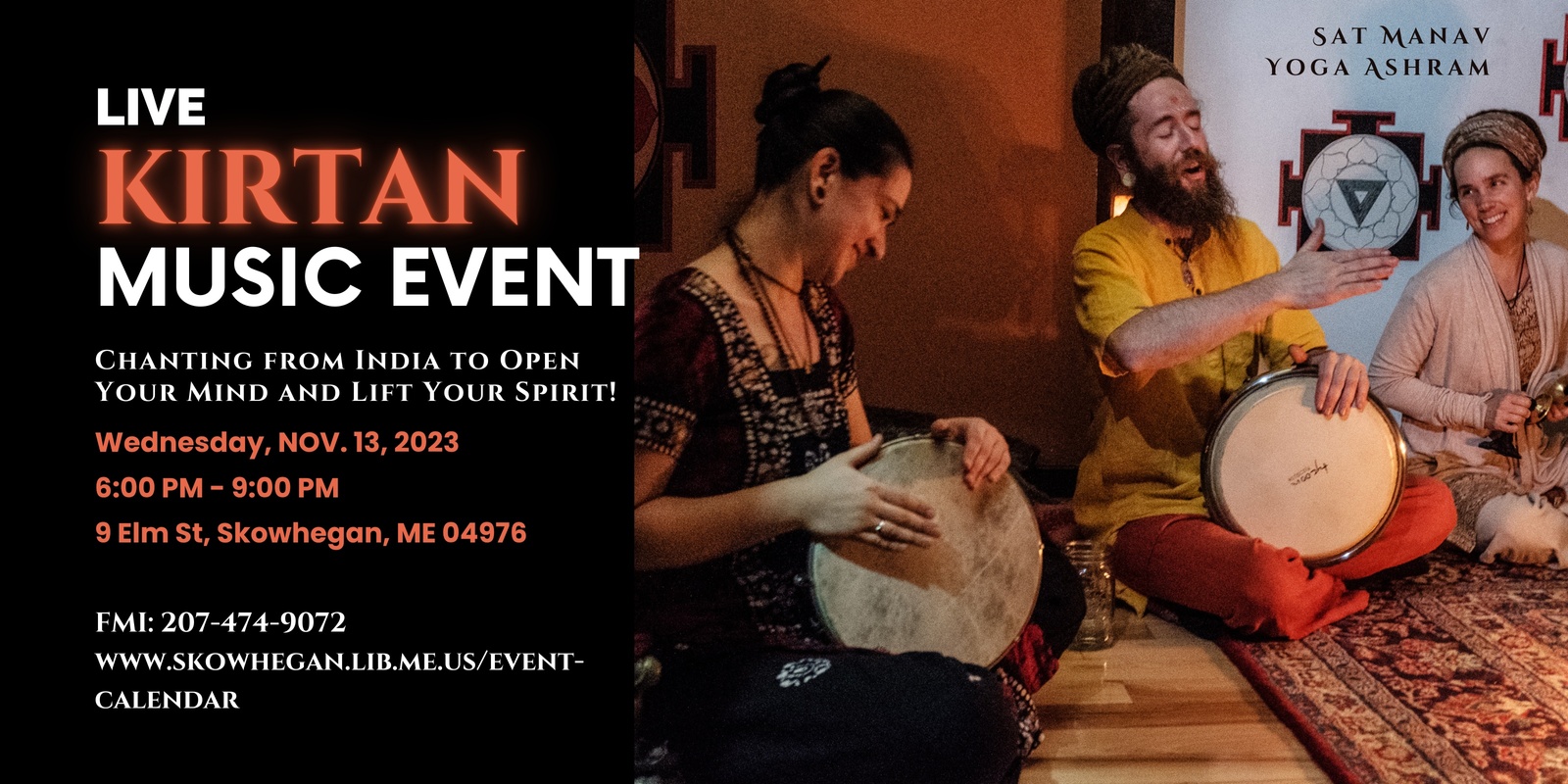 Banner image for Shiva Lila Kirtan ~ Live Music from India