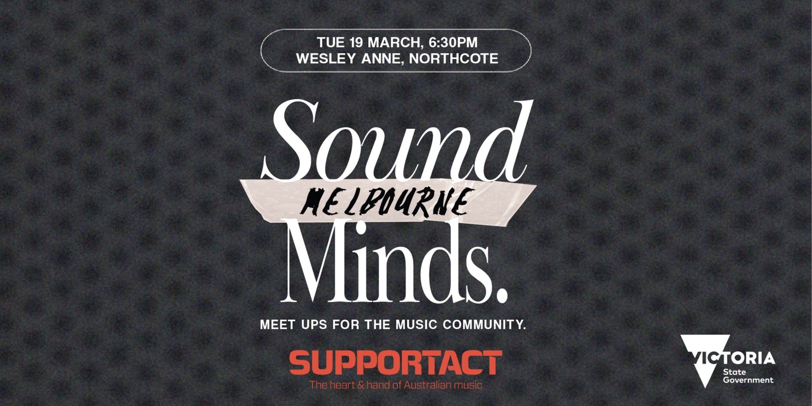 Banner image for Sound Minds - Naarm/Melbourne
