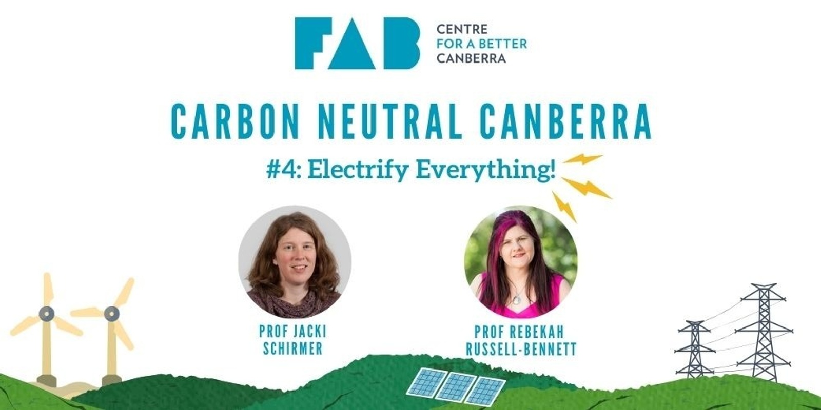 Banner image for Carbon Neutral Canberra #4: Electrify Everything!