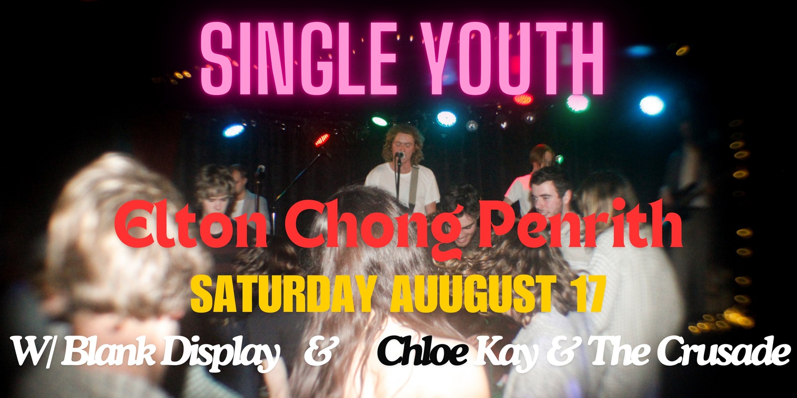 Banner image for Single Youth 'Friday Night' EP TOUR 