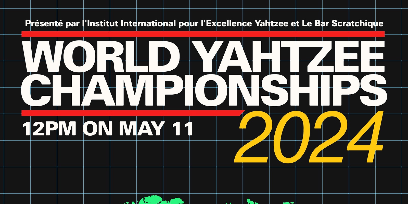 Banner image for The Scratch Bar 2024 Yahtzee Tournament