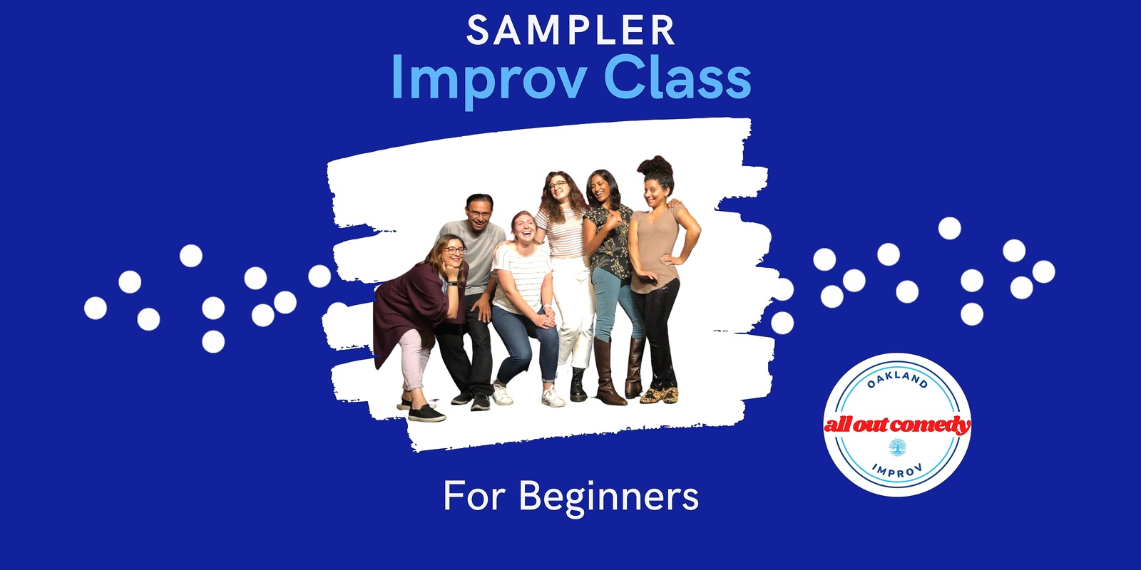 Banner image for Sampler Improv Class For Beginners