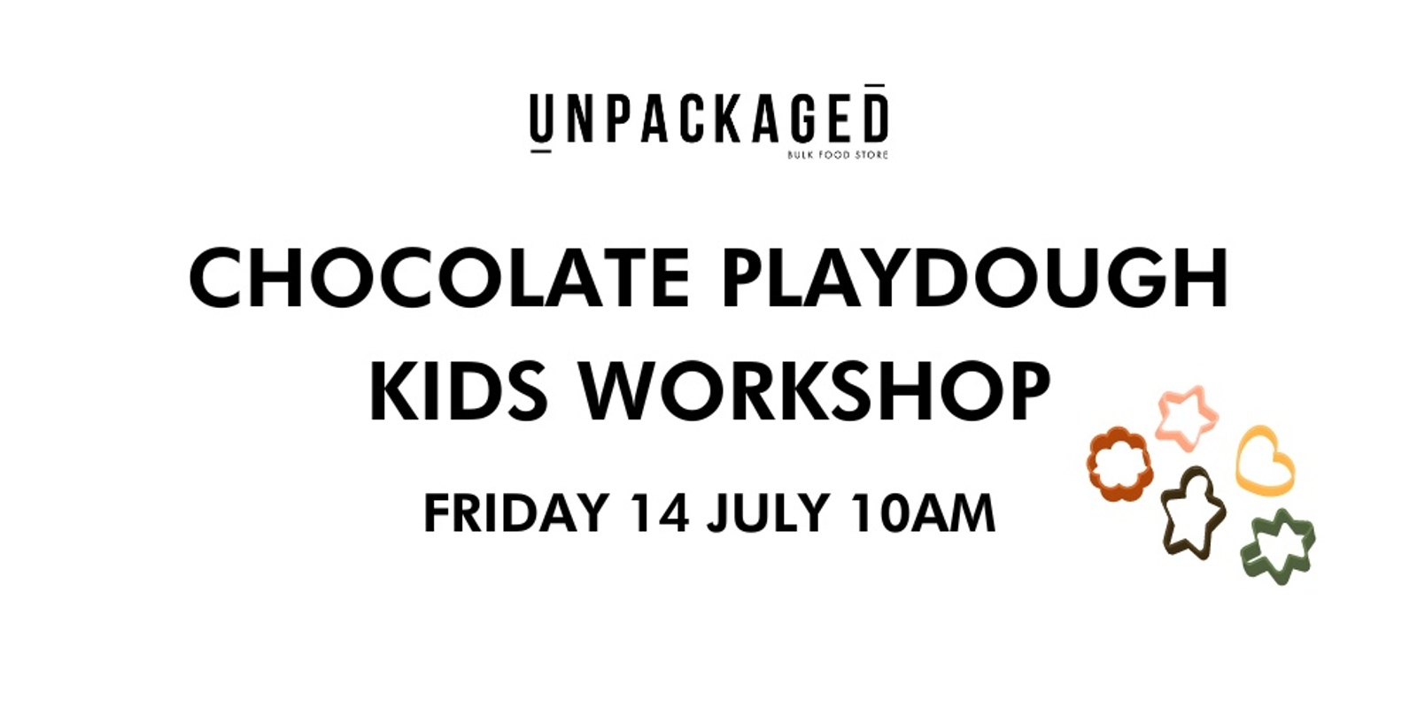 Banner image for Unpackaged Chocolate Playdough Workshop