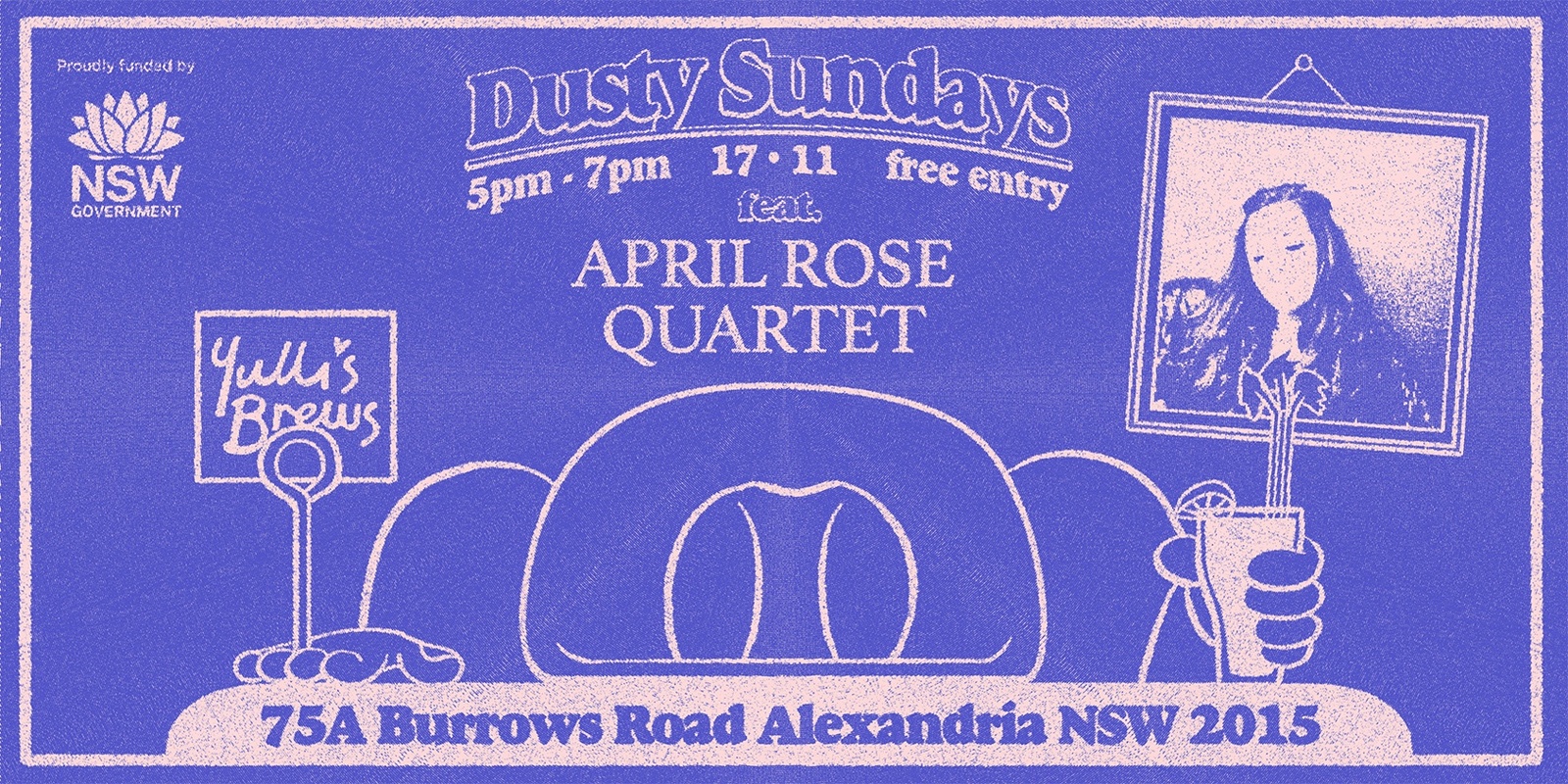 Banner image for DUSTY SUNDAYS - April Rose Quartet