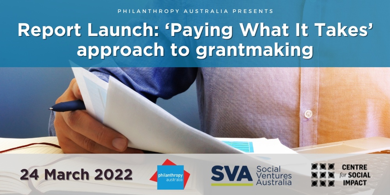 Banner image for Report Launch: ‘Paying What It Takes’ approach to grantmaking