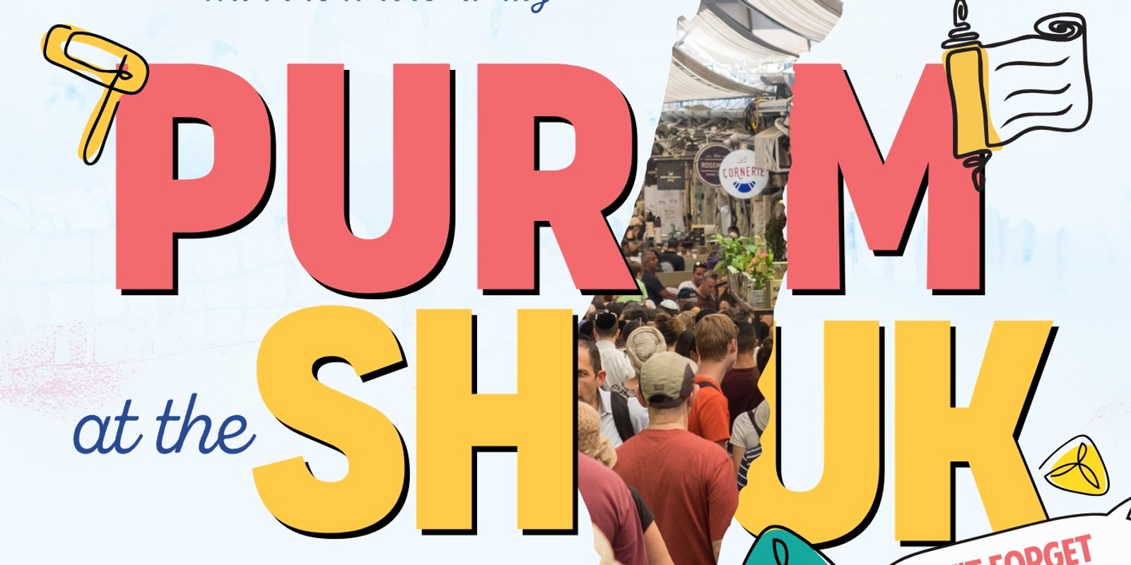 Banner image for Purim at the Shuk