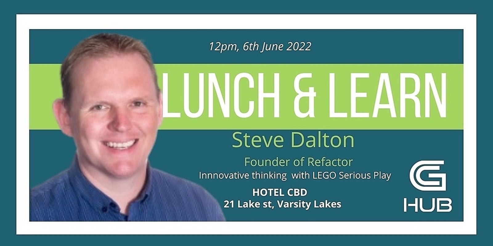 Banner image for Lunch and Learn with Steve Dalton 