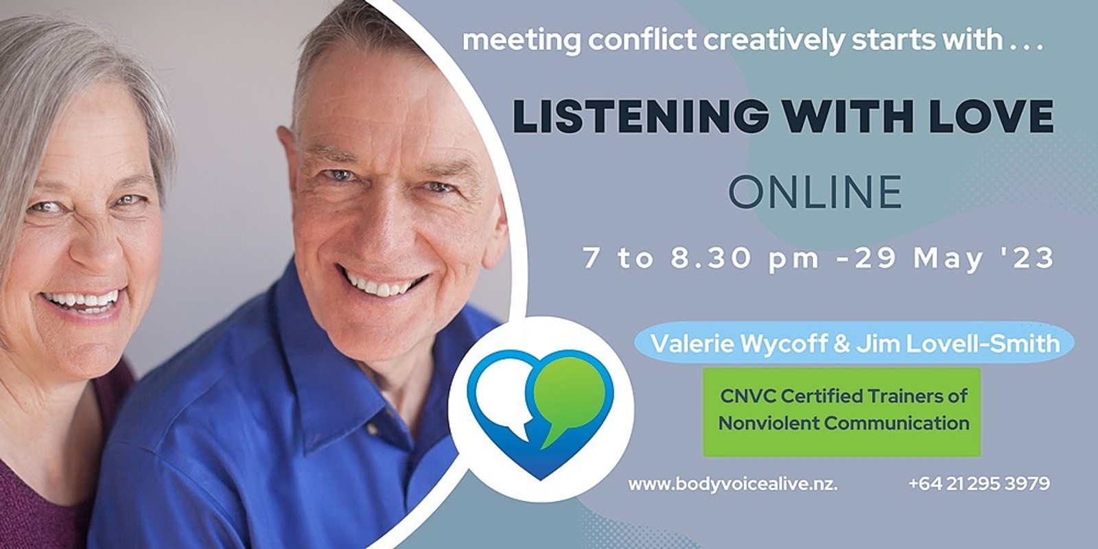 Banner image for Listening with Love: Meeting Conflict Creatively