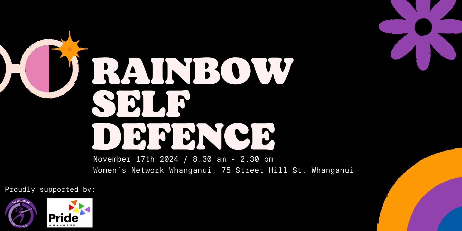 Banner image for Whanganui Pride Personal Safety Course (AKA Self-Defence) - Adults