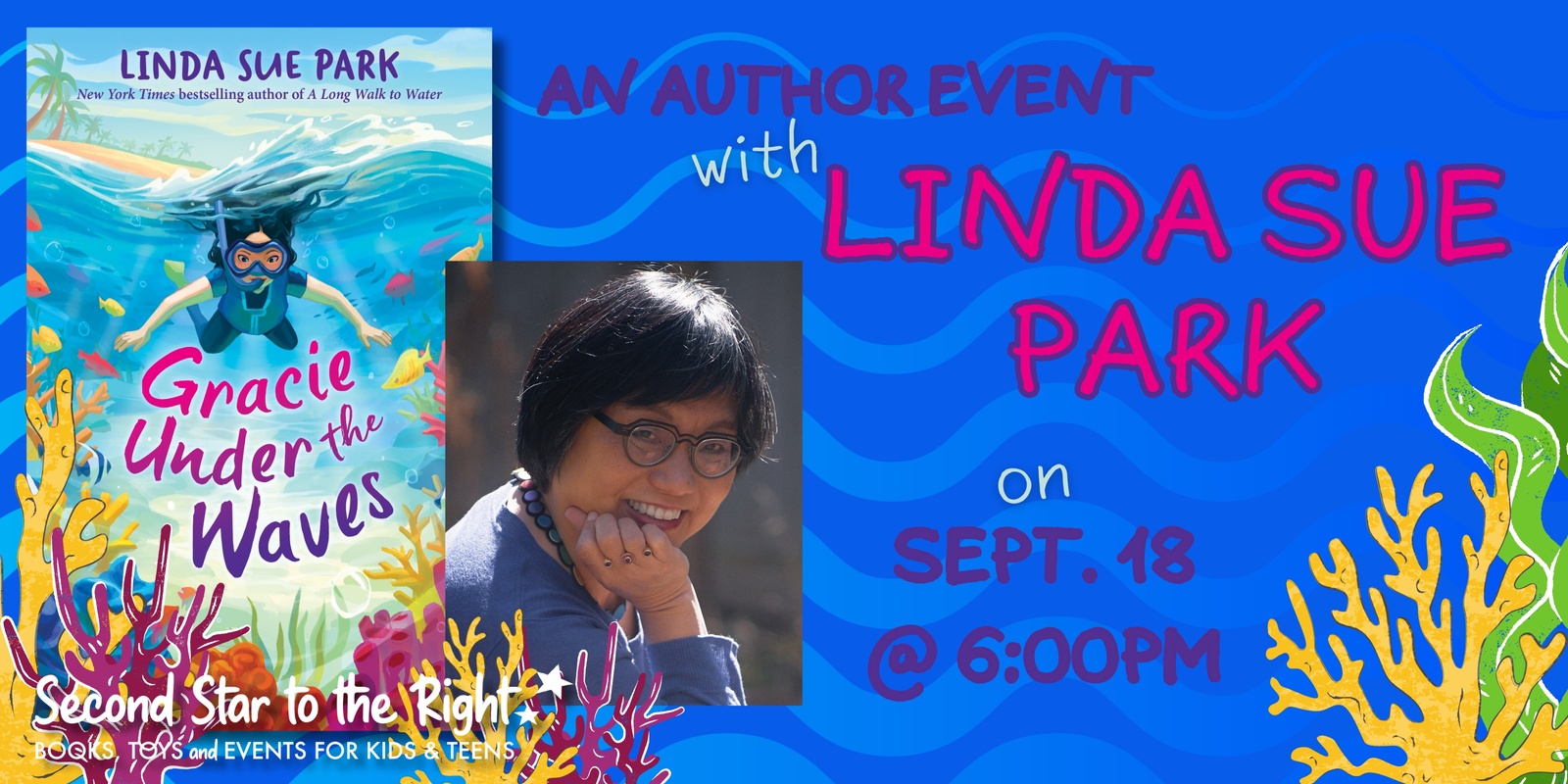 Banner image for An Author Event with Linda Sue Park