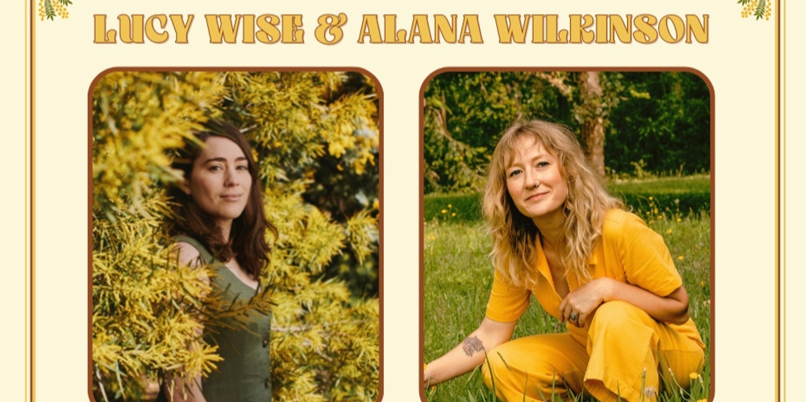 Banner image for Lucy Wise & Alana Wilkinson , live at The Old Church on the Hill, Bendigo