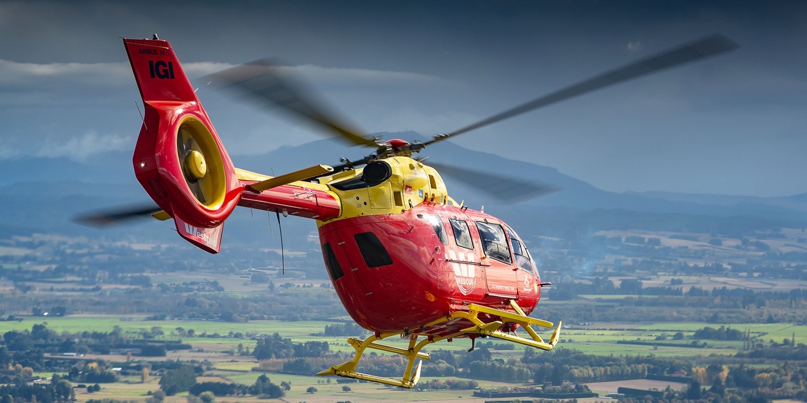 Canterbury West Coast Air Rescue Trust's banner