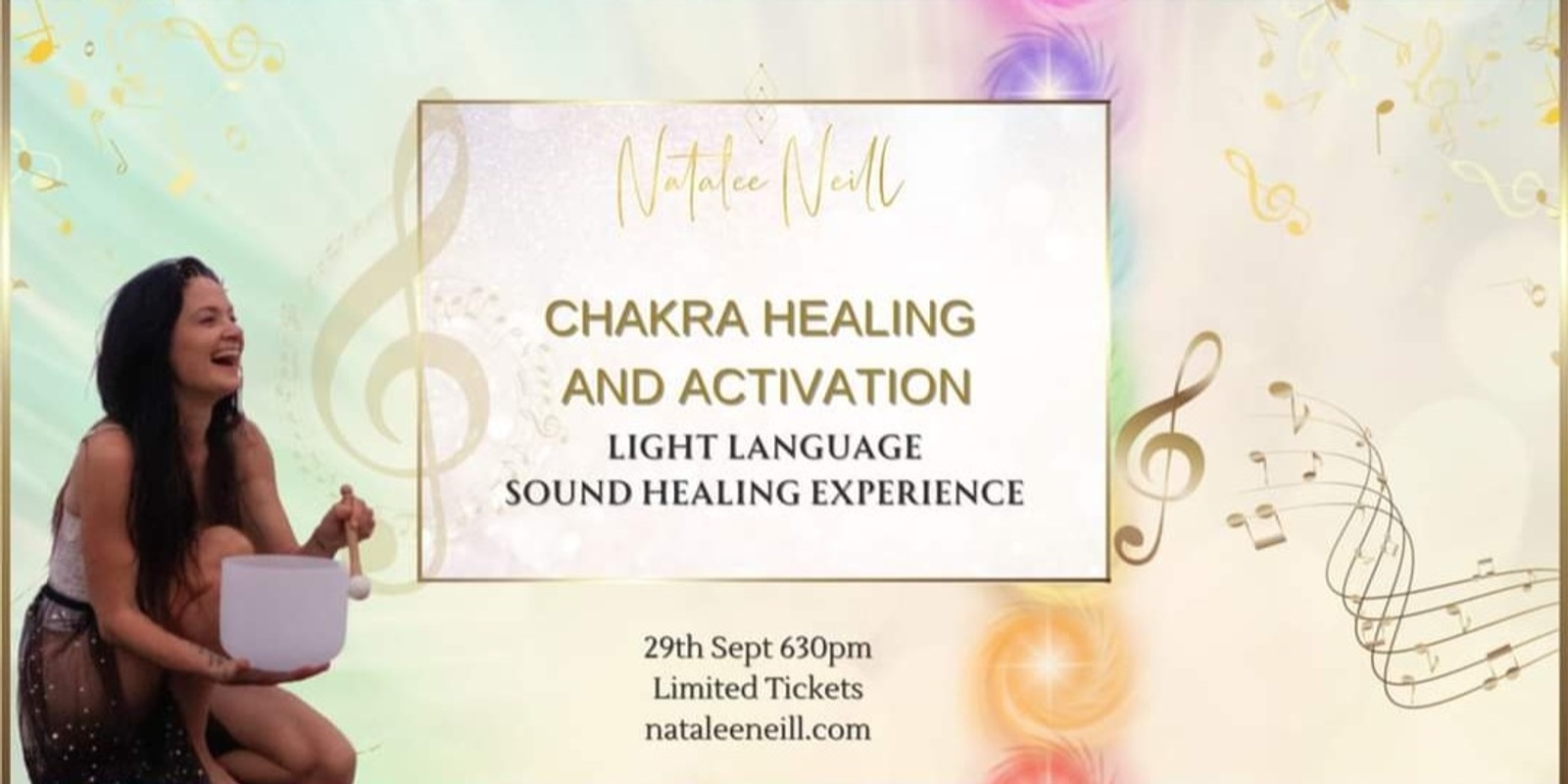 Banner image for Chakra Light Language Sound Healing - For Peace, Healing and Ascension