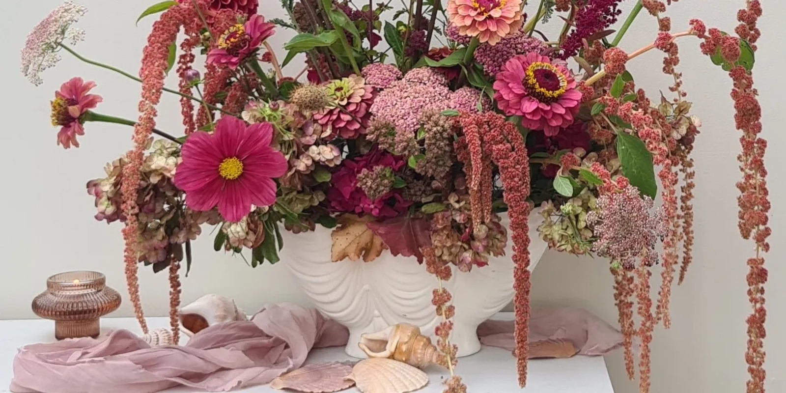 Banner image for Seasonal Flower Arranging Workshop