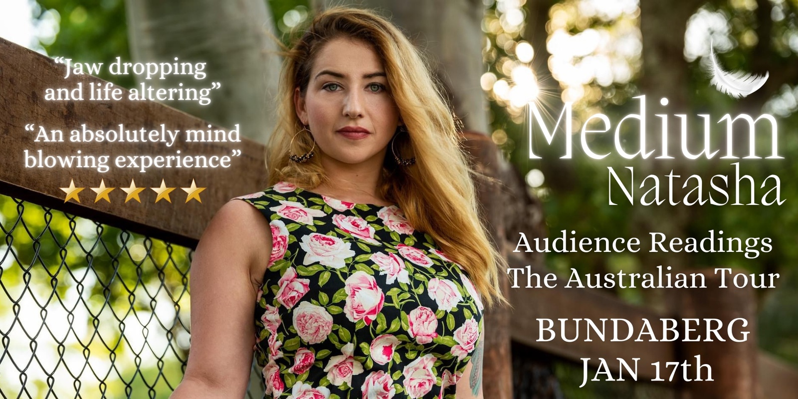 Banner image for Audience Readings with Medium Natasha - BUNDABURG