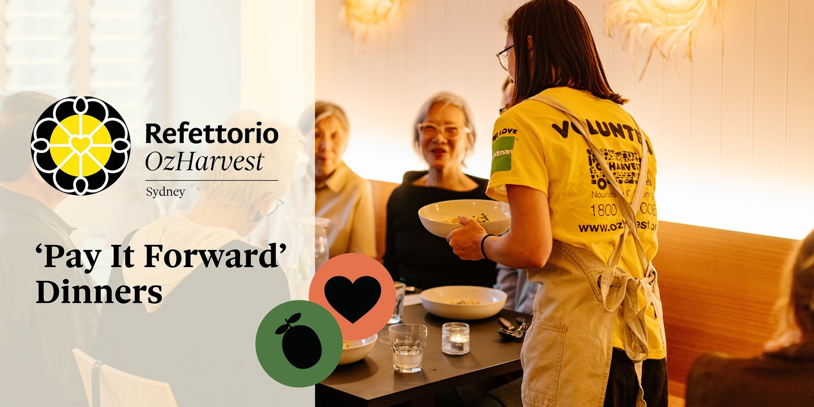 Banner image for Refettorio Pay It Forward Dinner | Thursday 16th January, 2025