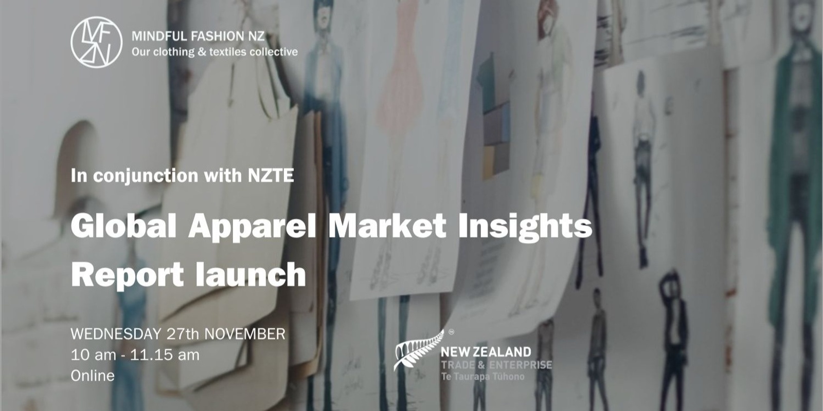 Banner image for Global Apparel Market Insights Report launch