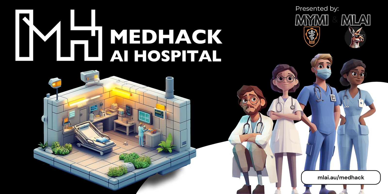 Banner image for MedHack: AI Hospital