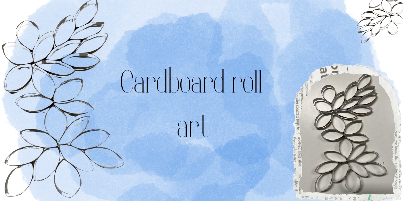 Banner image for Cardboard roll art