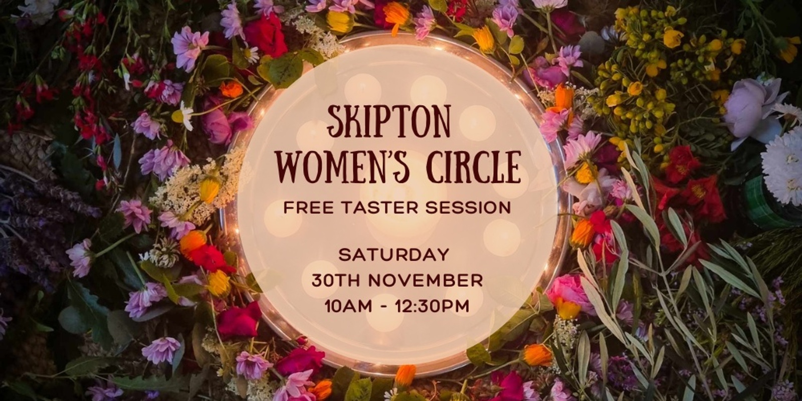 Banner image for Skipton Women's Circle - Free Taster Session