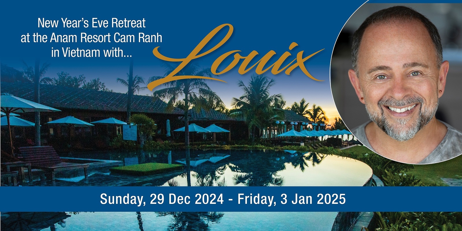 Banner image for New Year's Eve Retreat with Louix (2024-2025)