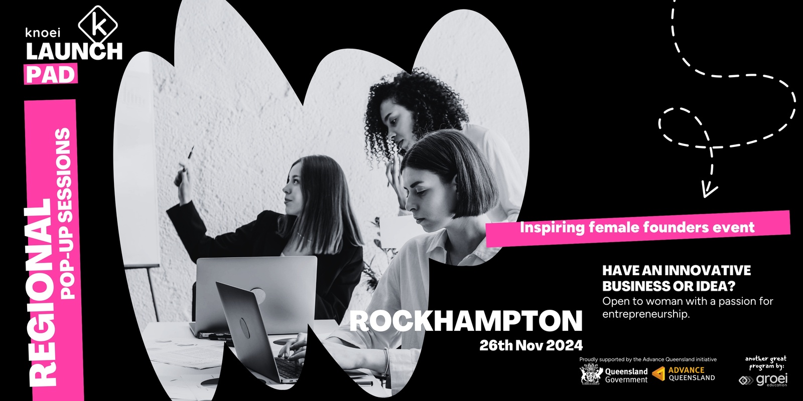 Banner image for  Rockhampton | Pop-Up - Inspiring Female Founders