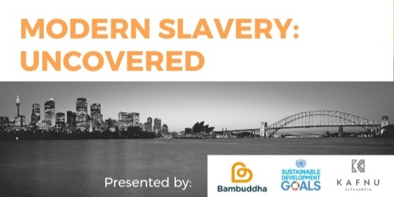 Banner image for Leadership Keynote and Networking - October Event - Modern Slavery: Uncovered