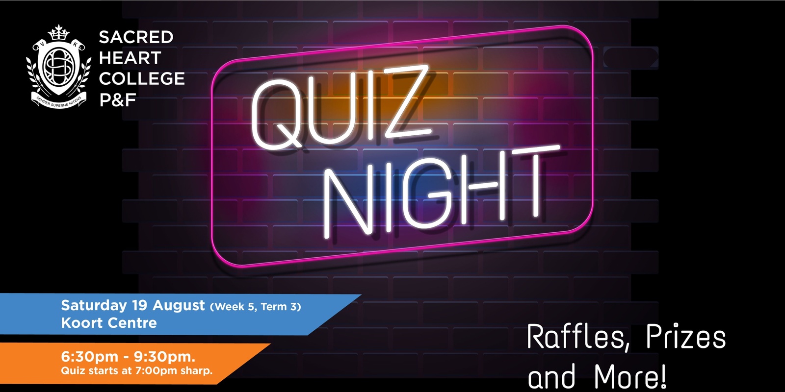 Banner image for Sacred Heart College P&F Quiz Night