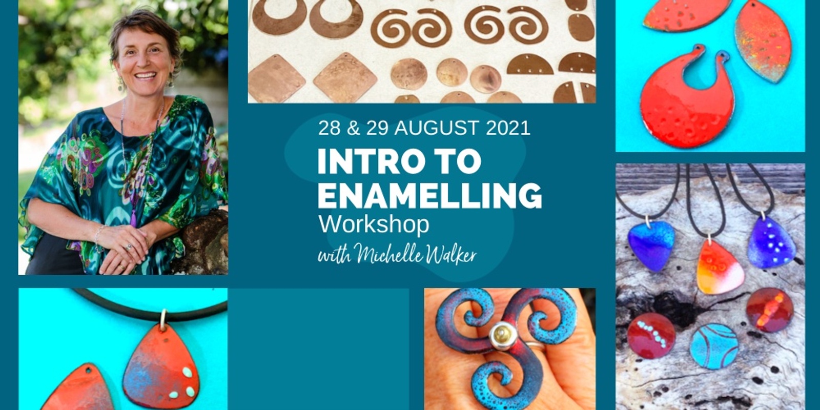 Banner image for Intro to Enamelling Workshop (Aug2021)