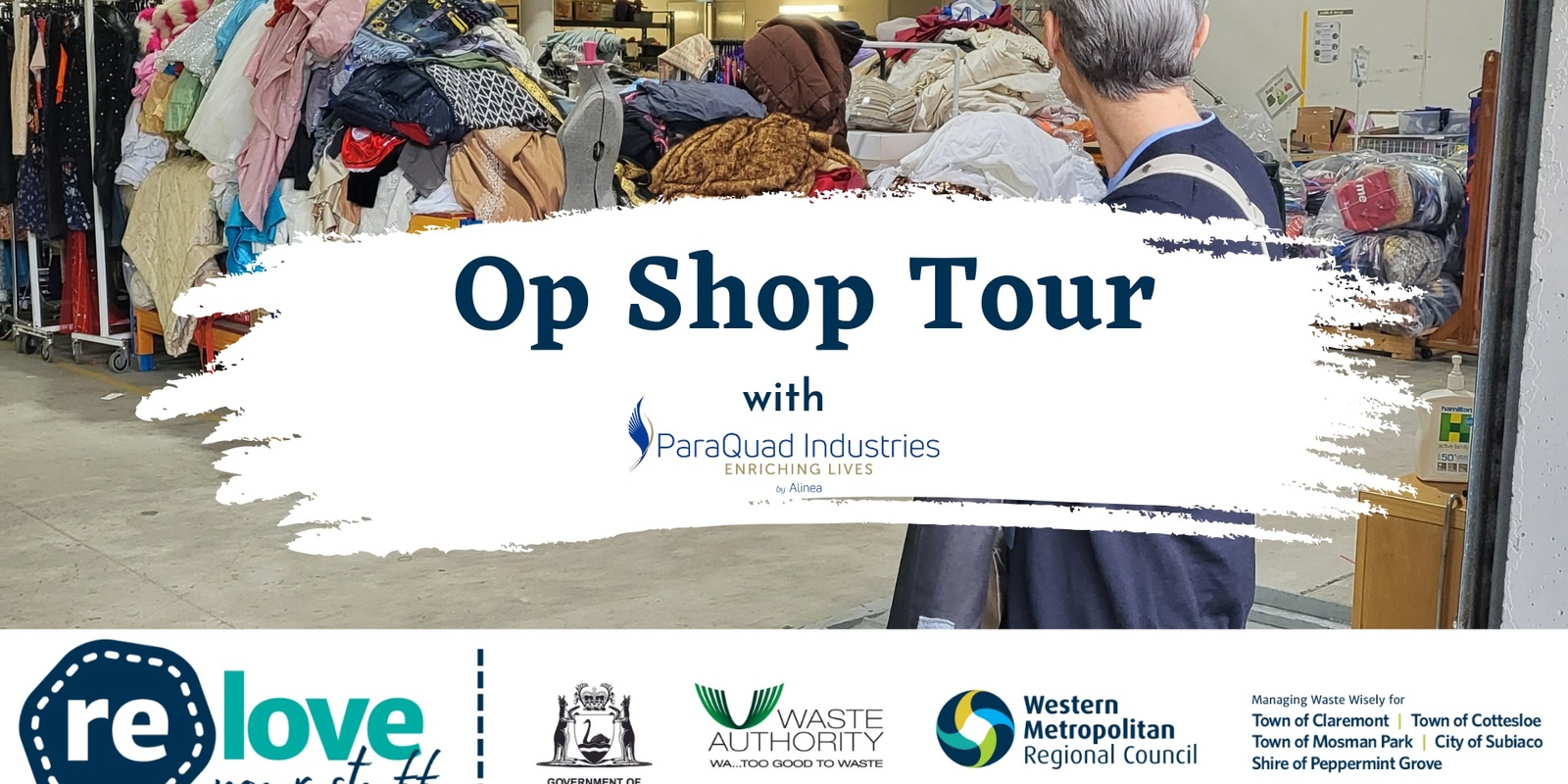 Banner image for Op Shop Tour with Paraquad Industries 