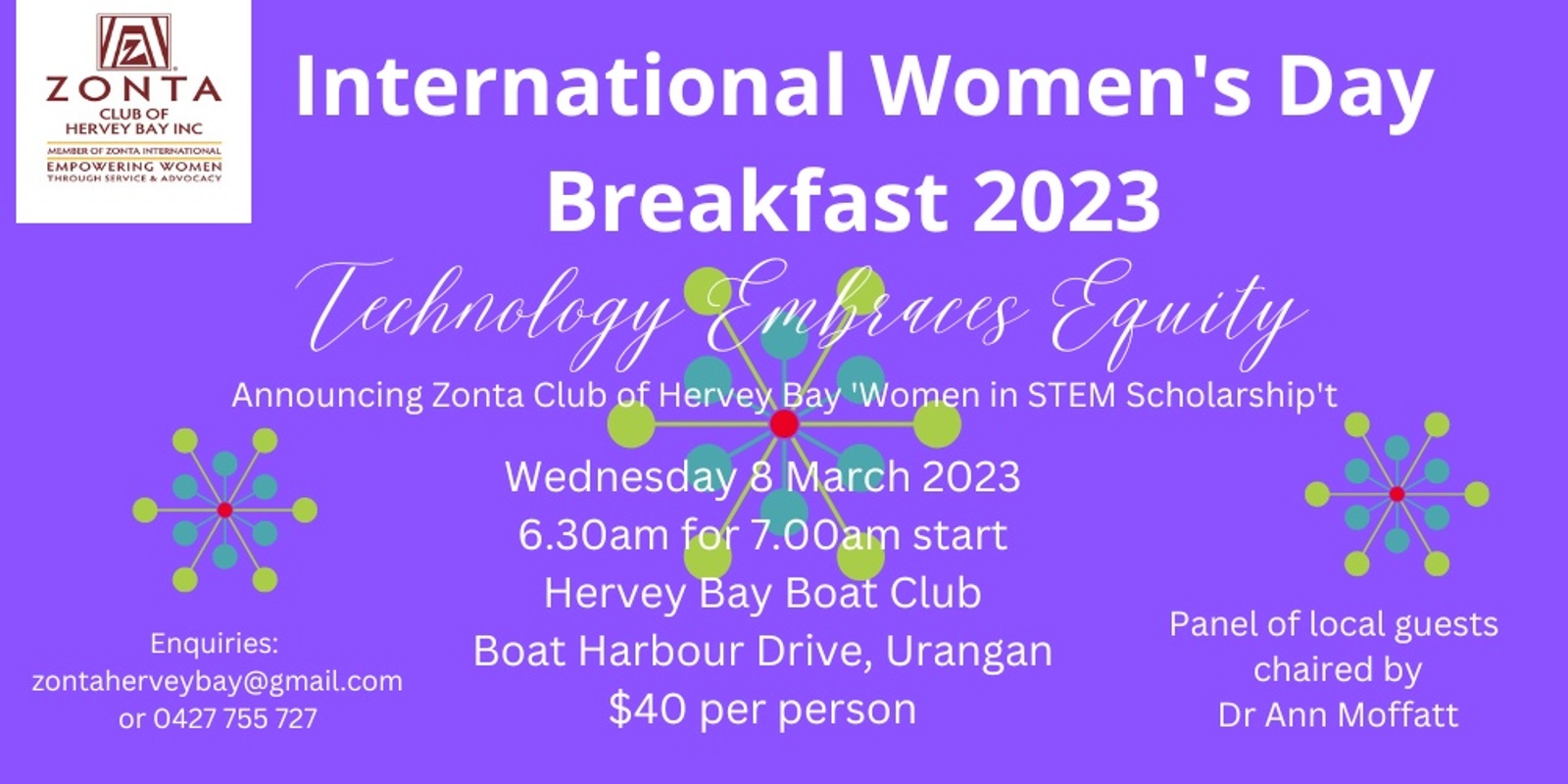 Banner image for Hervey Bay International Women's Day Breakfast 2023