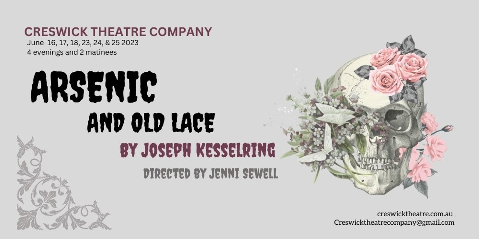 Banner image for Arsenic and Old Lace
