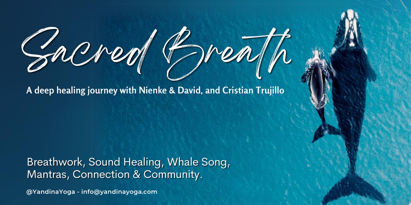 Banner image for SacredBreath - Breathwork, Sound Journey, Mantras
