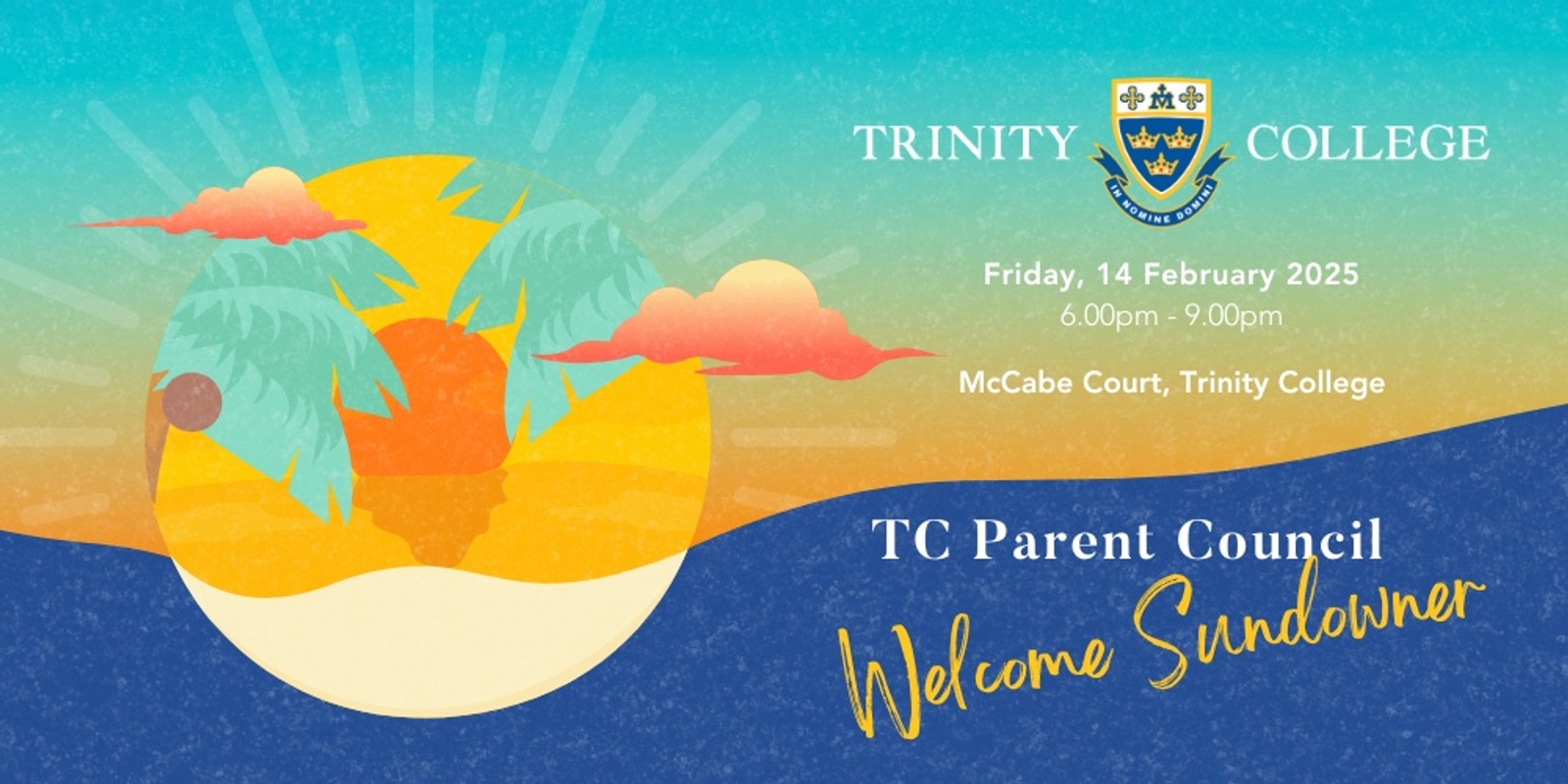 Banner image for 2025 TC Parent Council Welcome Sundowner