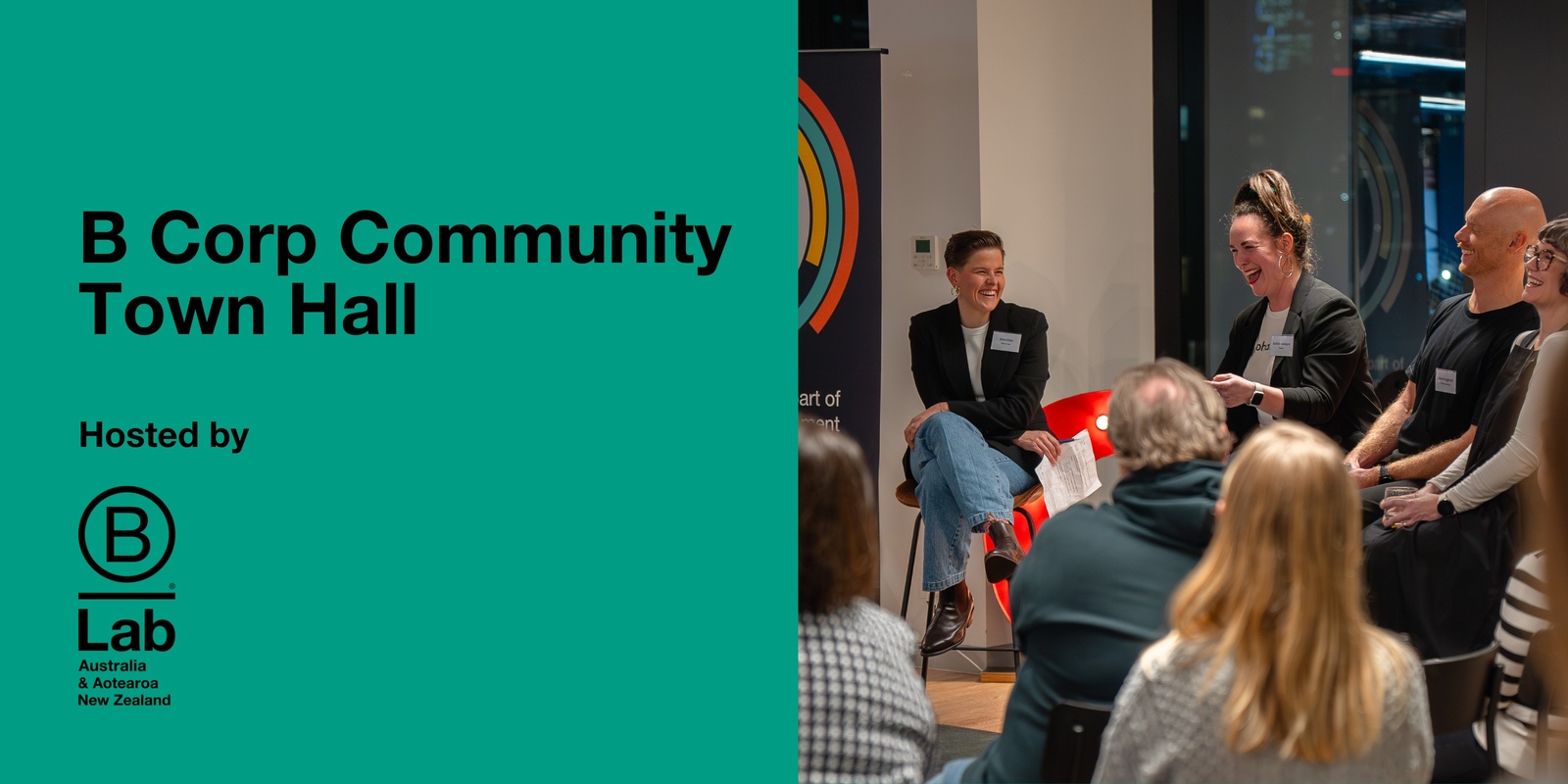 Banner image for B Corp Community Town Hall - End of Year Celebration