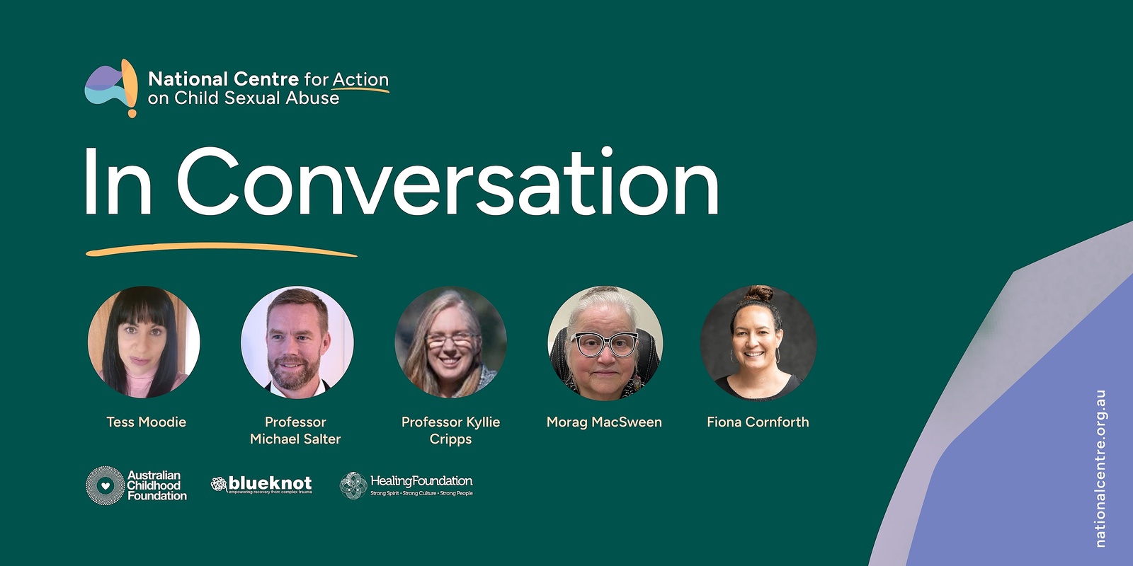 Banner image for In Conversation - Exploring the intersection of family violence and child sexual abuse