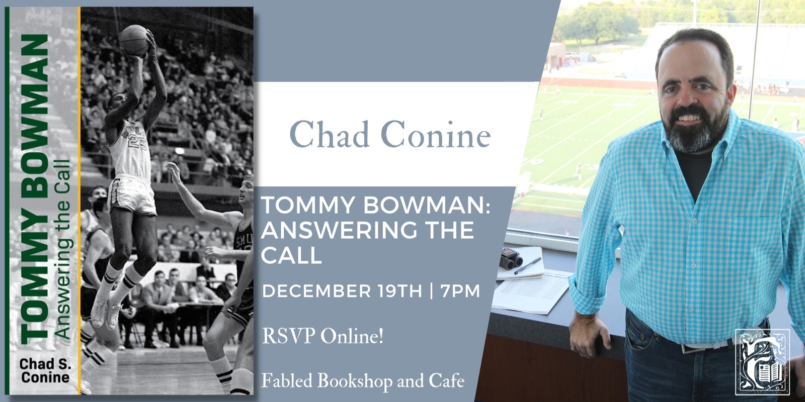 Banner image for Chad Conine Discusses Tommy Bowman: Answering The Call