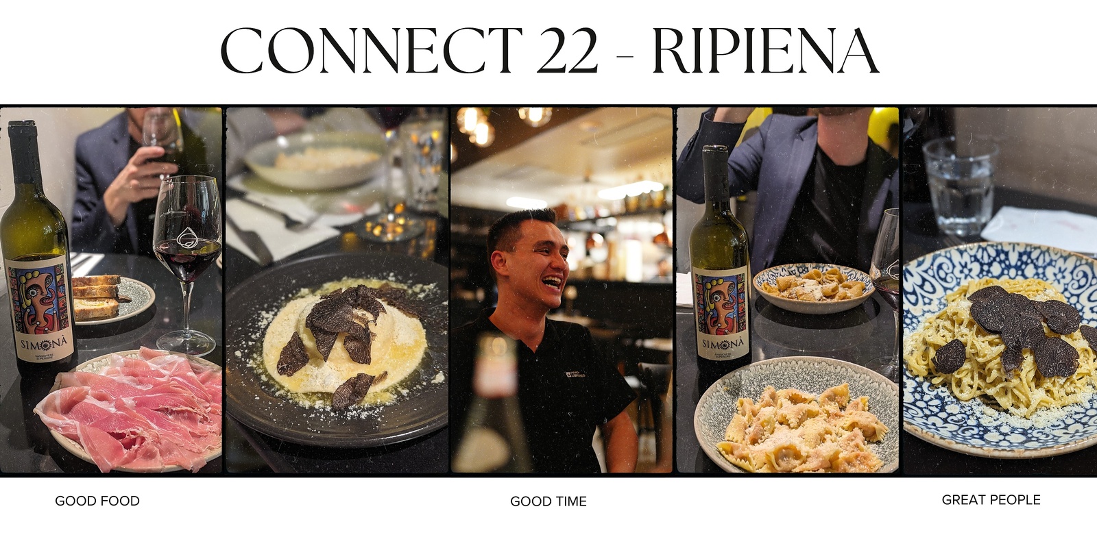 Banner image for Around a Glass - CONNECT #22 - Ripiena