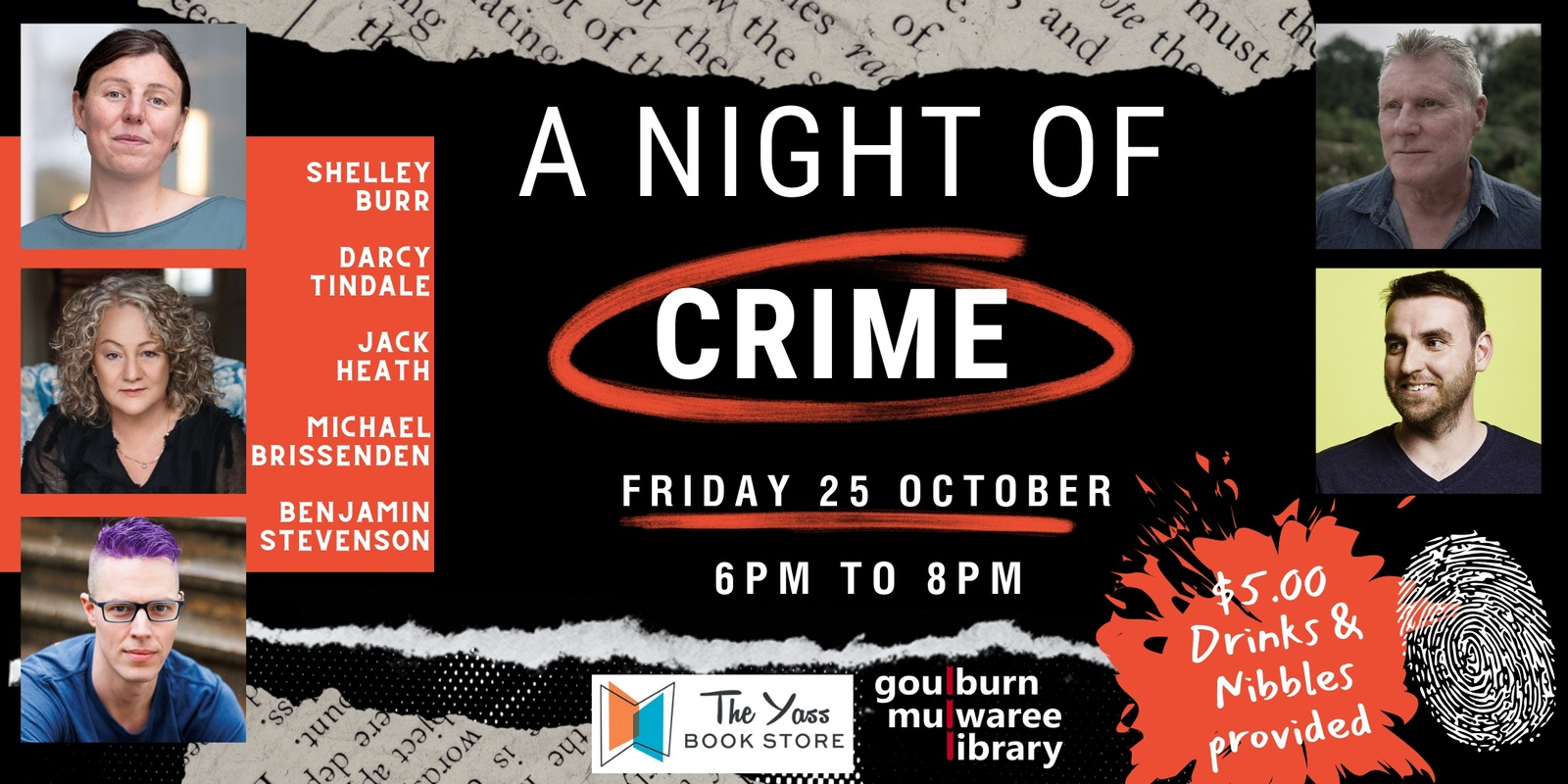 Banner image for A Night of Crime