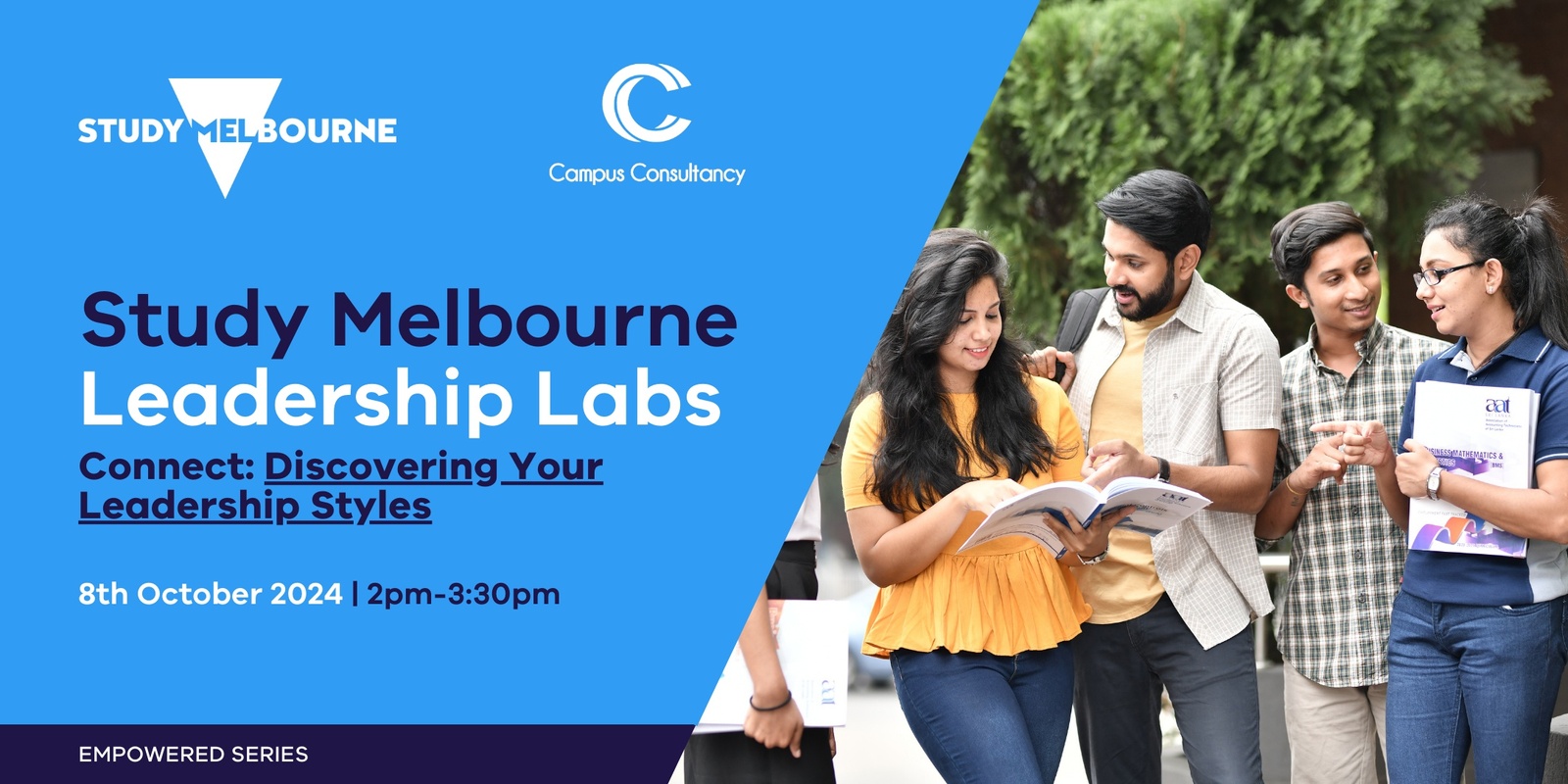 Banner image for Study Melbourne Leadership Labs Connect - Discovering Your Leadership Styles