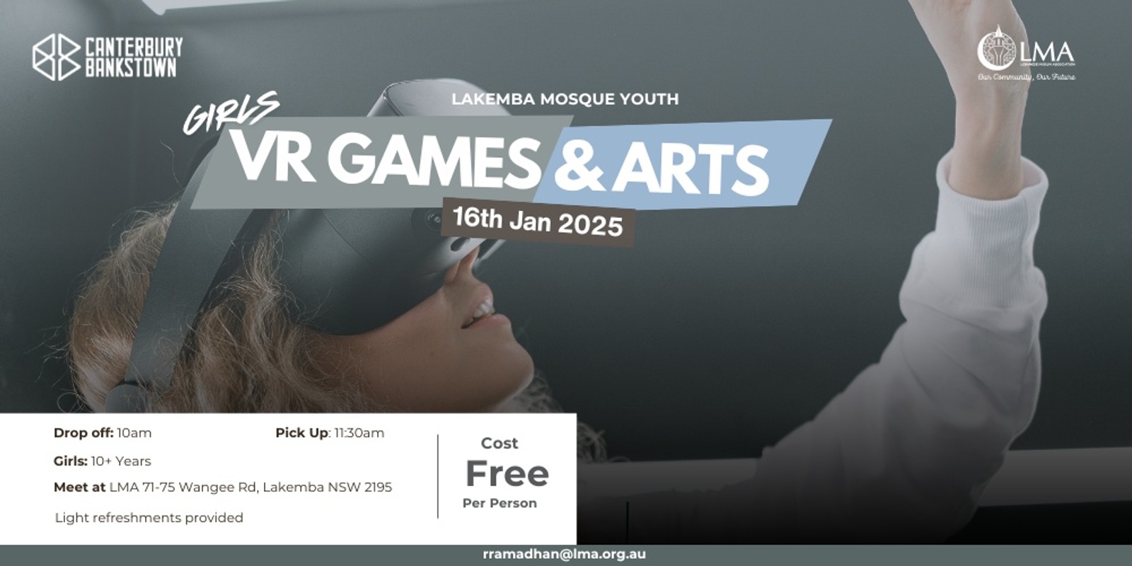 Banner image for Girls VR Games and Arts