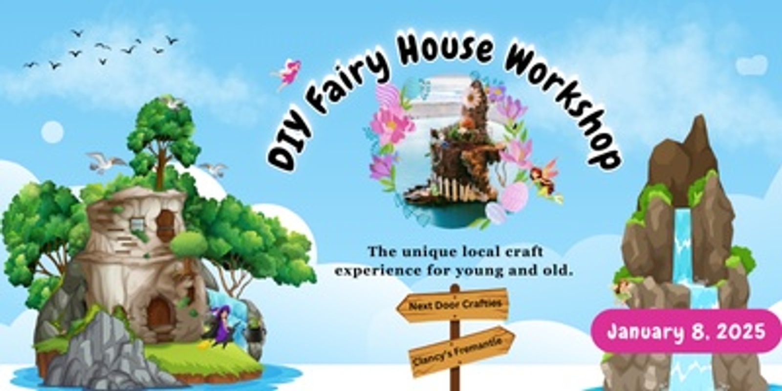 Banner image for DIY Fairy House Workshop - Clancy's Fish Pub Fremantle