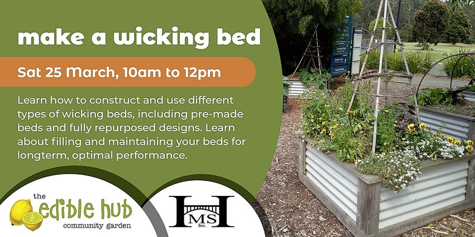 Banner image for Make a wicking bed