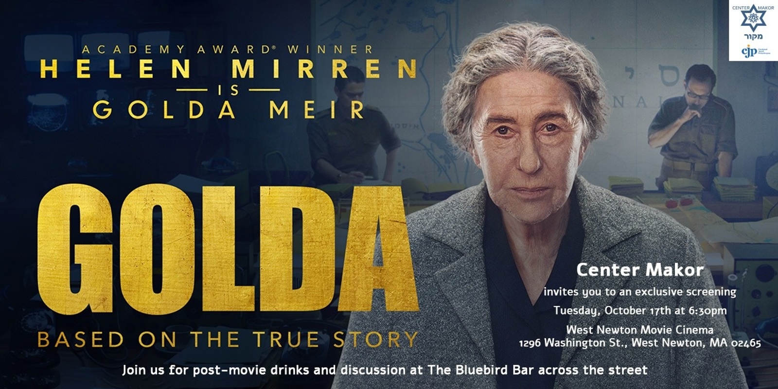 Banner image for Golda Movie Screening
