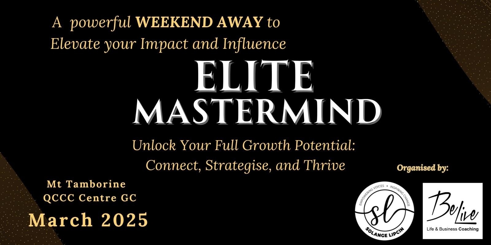 Banner image for Elite Mastermind Gold Coast: Unlock Your Full Growth Potential