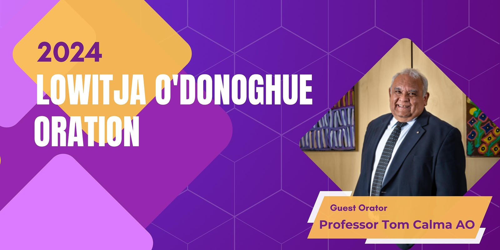 Banner image for 2024 Lowitja O'Donoghue Oration