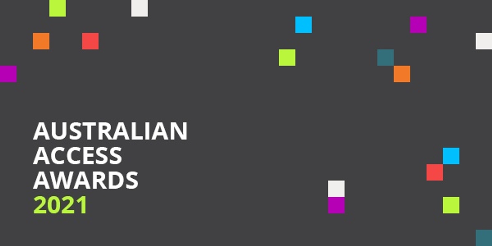 Banner image for Australian Access Awards 2021