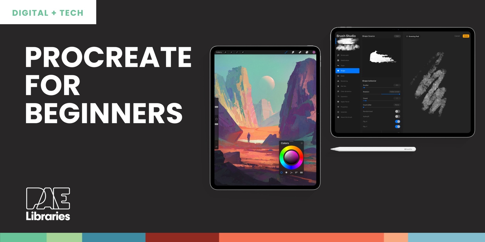 Banner image for Procreate for Beginners